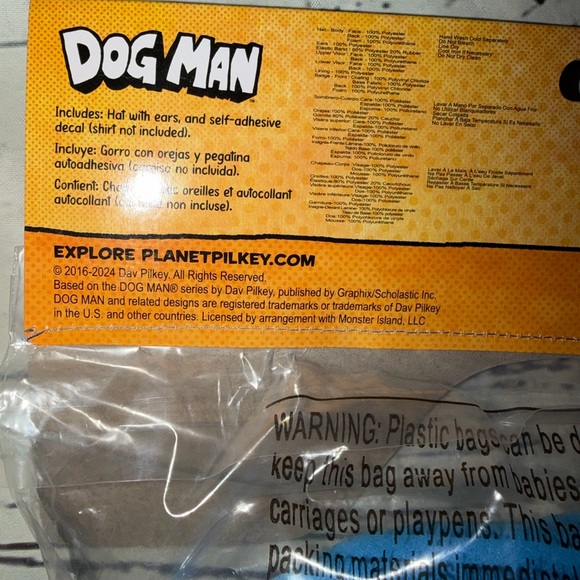 Disguise Blue Dog Man Mask - Picture 3 of 4